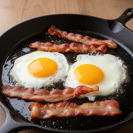 Griddle close-up